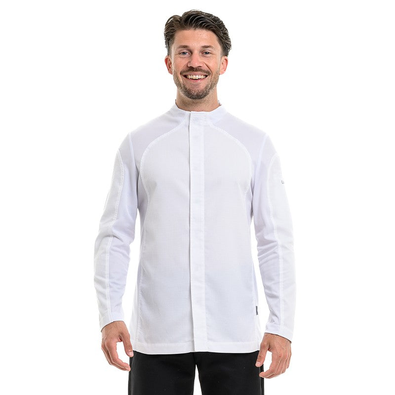 Veste de cuisine Frénésie blanche de la marque Lafont