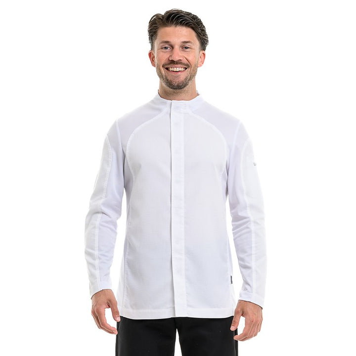 Veste de cuisine Frénésie blanche de la marque Lafont