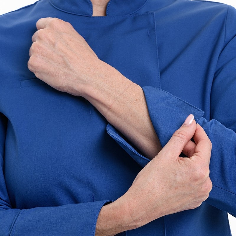 Détail manches retroussables Californie