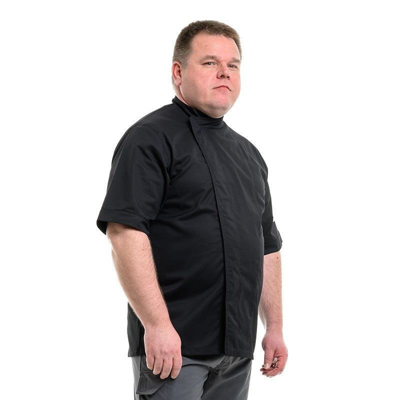 Tenue de cuisine pour homme avec veste de cuisine grande taille homme modèle toner Manelli