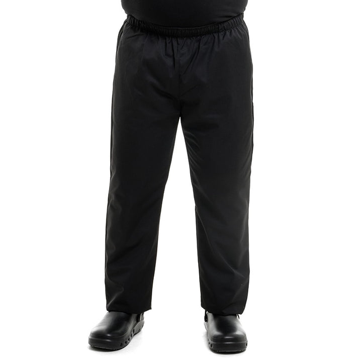 Pantalon de Cuisine Noir Grande Taille mixte homme