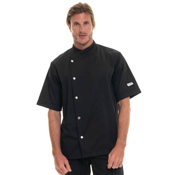 Veste de pâtissier à manches courtes modèle Iron marque Manelli