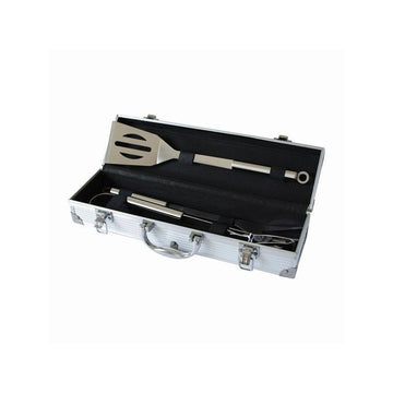 Valise Métal 3 Pièces Barbecue PRADEL