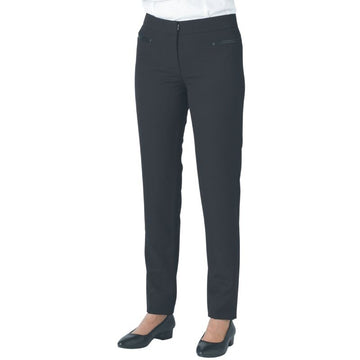 pantalon noir femme devant