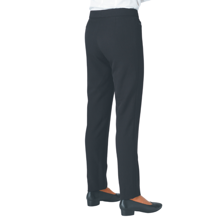 pantalon noir femme dos