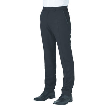 pantalon noir homme devant