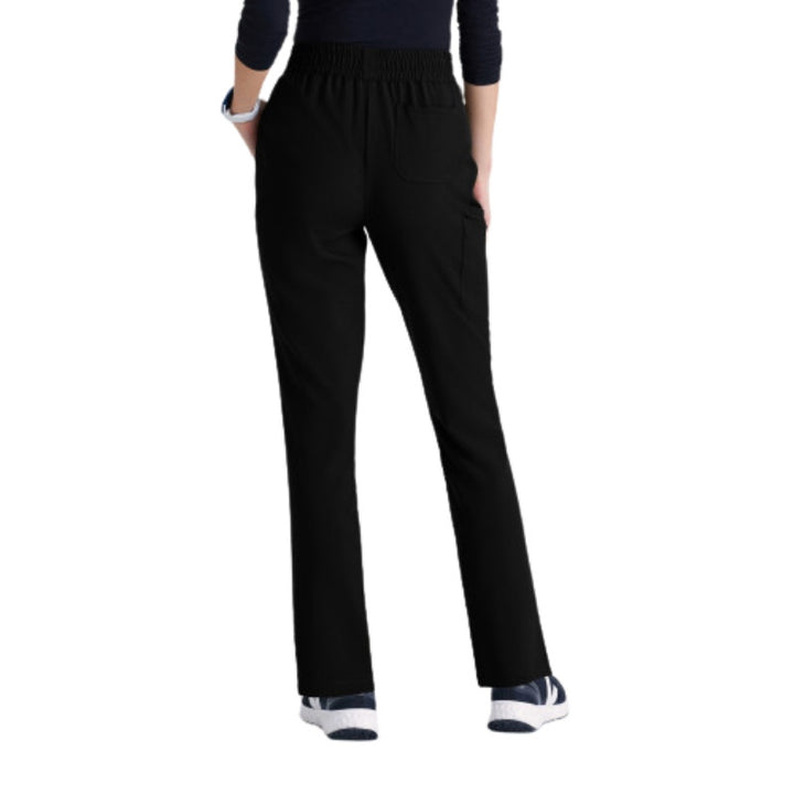 Pantalon Medical Noir Cosmo Femme de dos