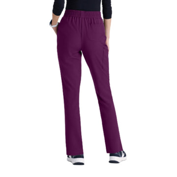 Pantalon Medical Bordeaux Cosmo Femme de dos