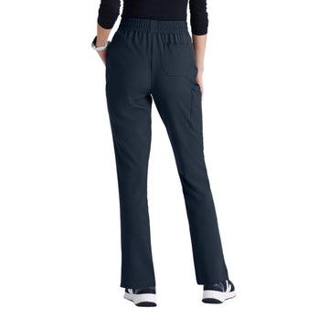 Pantalon Medical Gris Cosmo Femme de dos