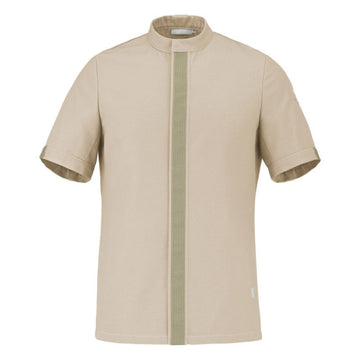 Veste de cuisine beige Manches courtes - LAFONT