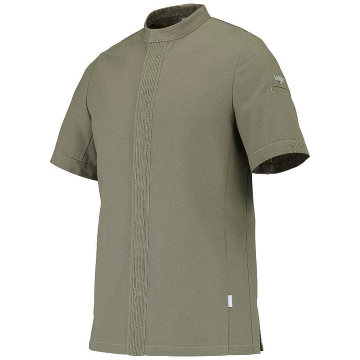 Veste de cuisine kaki  Manches courtes - LAFONT