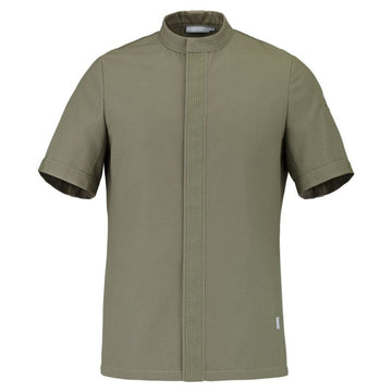 Veste de cuisine kaki  Manches courtes - LAFONT