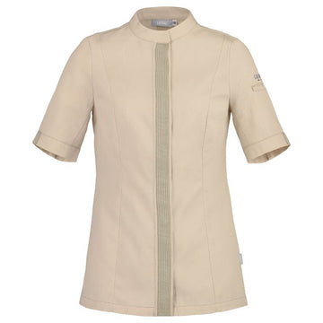 VESTE CUISINE FEMME BEIGE FAVA LAFONT