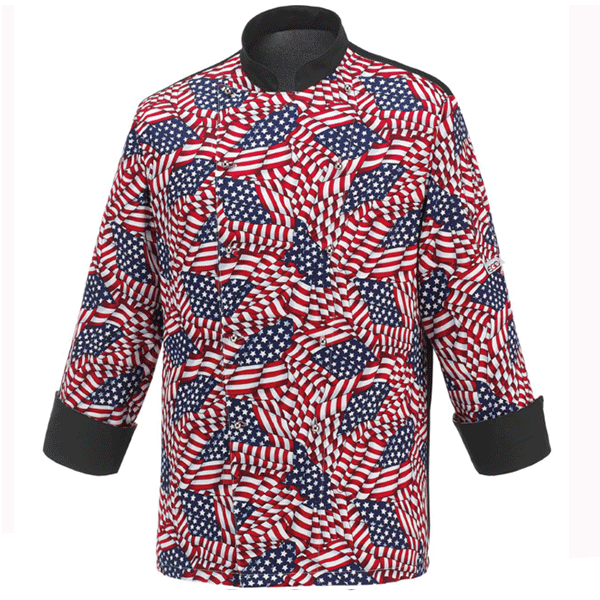 Veste de cuisine Americaine