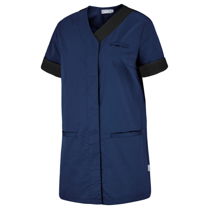 Tunique Esthéticienne Courte Femme Bleu – LAFONT-SANTE