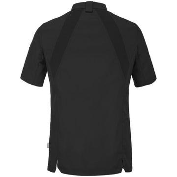 Veste cuisine Homme noir Manches courtes - LAFONT