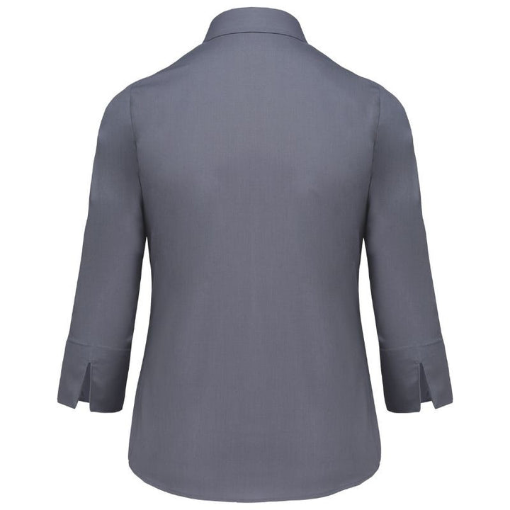 Dos chemise de service gris