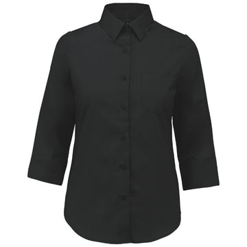 Chemise de service noire -KARIBAN