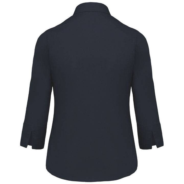 Dos chemise de service bleu marine