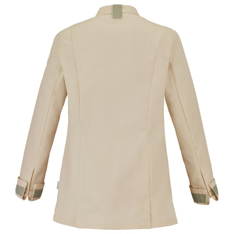 Veste Cuisine Femme beige Manches longues - LAFONT