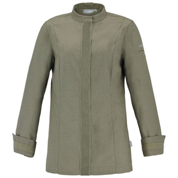 Veste Cuisine Femme kaki Manches longues - LAFONT