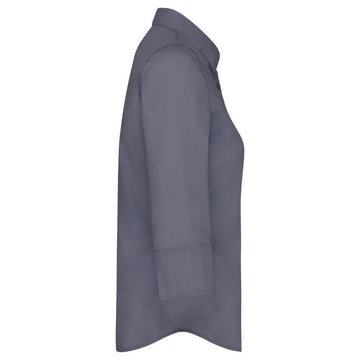 Chemise de Travail Femme Manches 3/4 gris