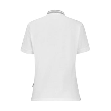 Polo de Travail Femme Jasmin Blanc - LAFONT-SERVICE dos