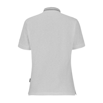 Polo de Travail Femme Jasmin Gris - LAFONT-SERVICE dos
