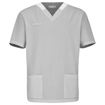 Tunique Médicale Mixte Hope gris face