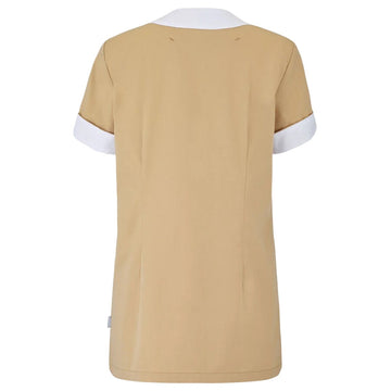 Tunique Esthéticienne Courte Femme Beige dos