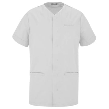 Tunique Medicale Homme Blanc face
