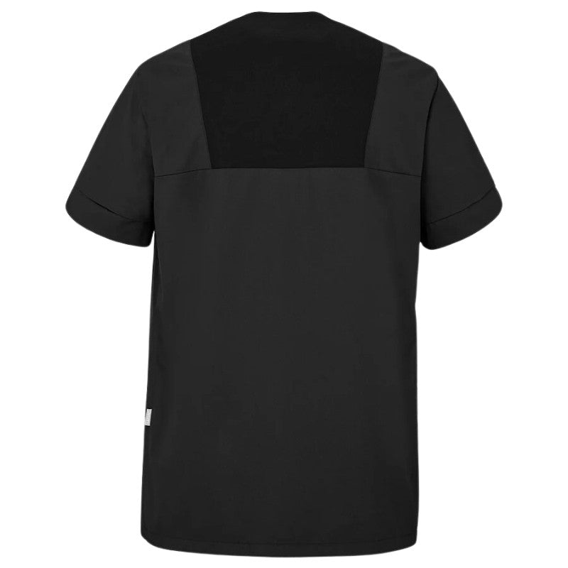 Tunique Medicale Homme Noir dos