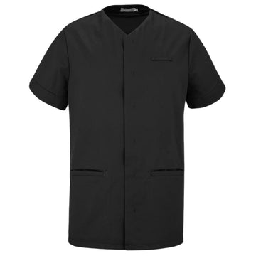 Tunique Medicale Homme Noir face