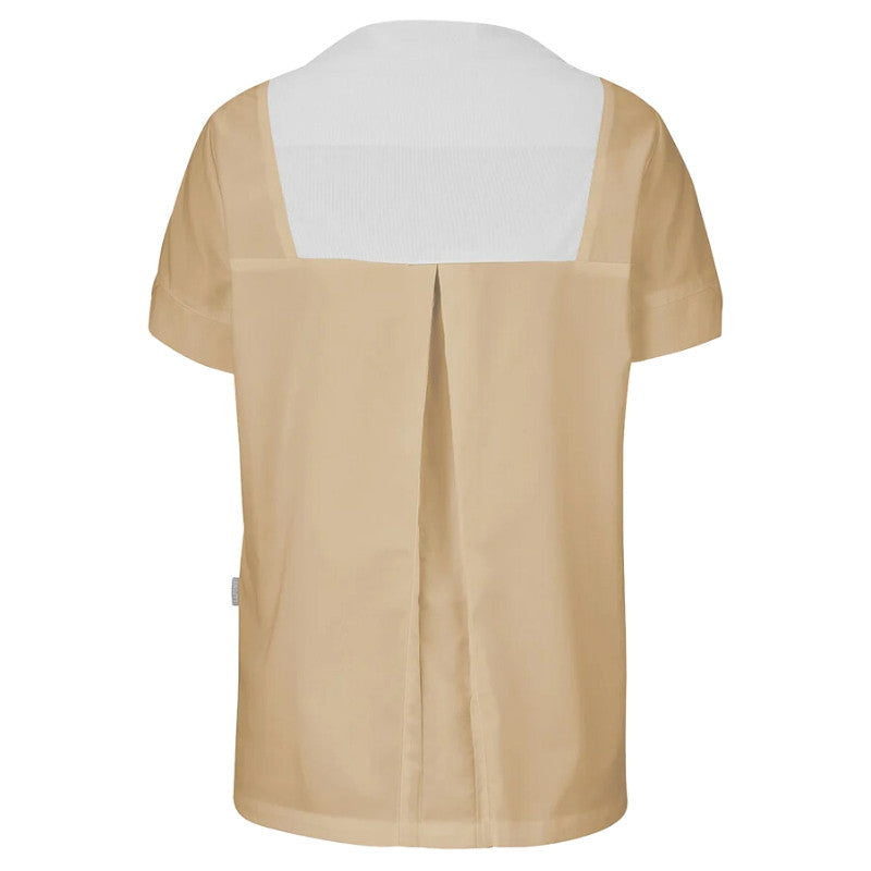 Tunique Medicale Femme Beige dos