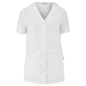 Tunique Medicale Femme Blanc face