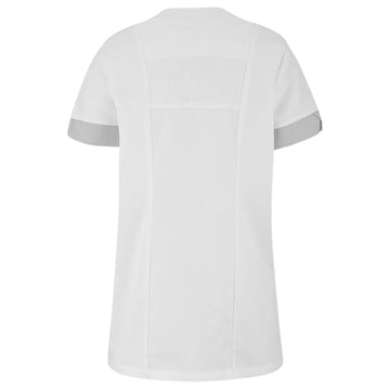 Tunique Medicale Femme Courte Blanc dos
