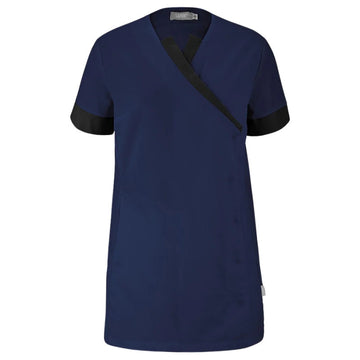 Tunique Medicale Femme Courte Bleu face