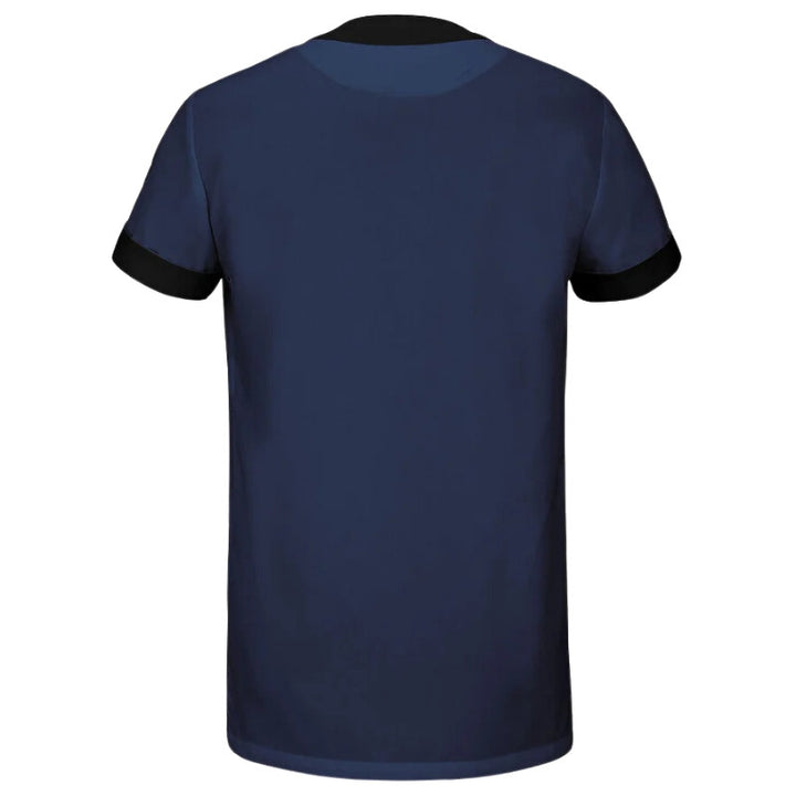 Tunique Medicale Homme Bleu Marine dos