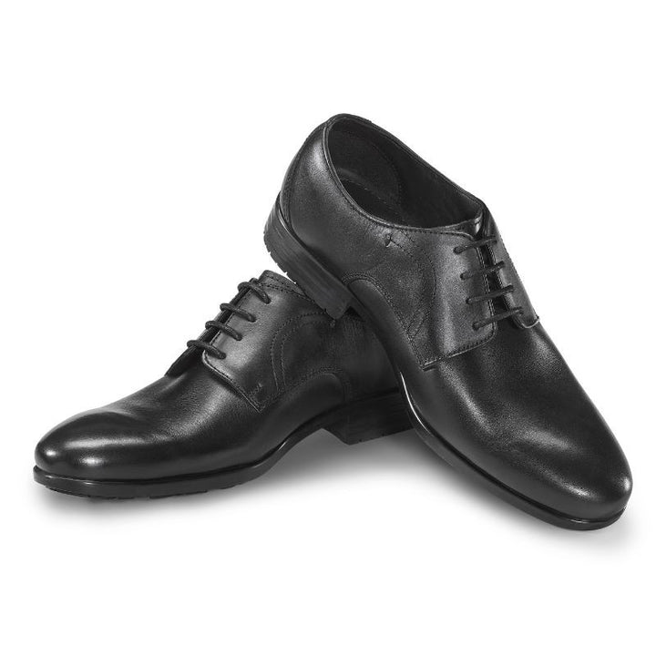 chaussures de service noir homme