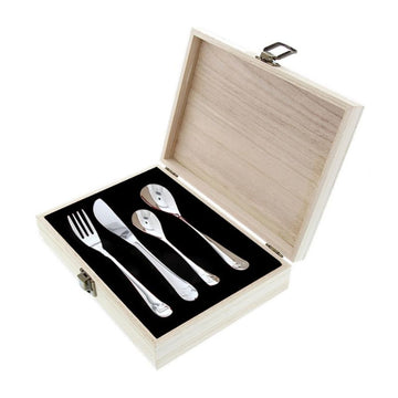 Ménagère ecorce 24 pièces en coffret - PRADEL