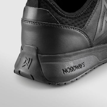 talon chaussures de service noir