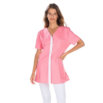 Tunique Médicale Femme Manches Courtes Polyester Recyclé MADIE - RÉMI CONFECTION - 2