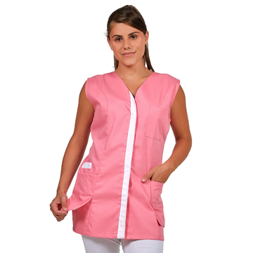 Tunique Médicale Femme Sans Manches Polyester Recyclé MADIE – REMI CONFECTION 3