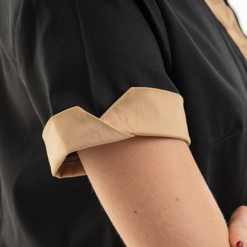 Tunique Médicale Femme Manches Courtes Halta - LAFONT SANTE zoom manches