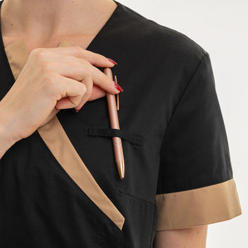 Tunique Médicale Femme Manches Courtes Halta - LAFONT SANTE zoom poche stylo