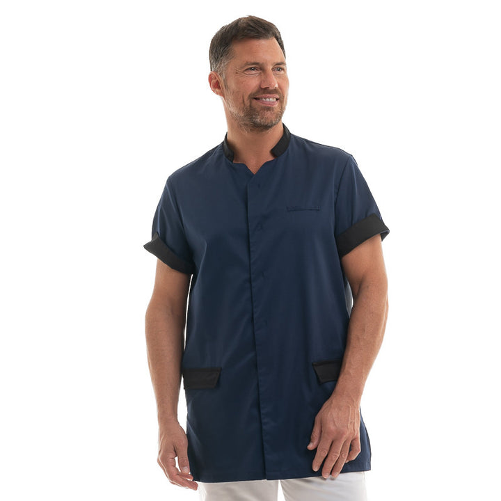 Blouse Médicale Homme Manches Courtes Détend – LAFONT SANTE Face