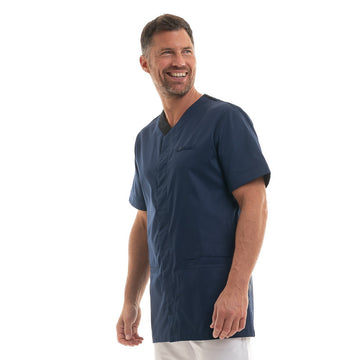 Tunique Médicale Homme Manches Courtes Delasse - LAFONT SANTE face