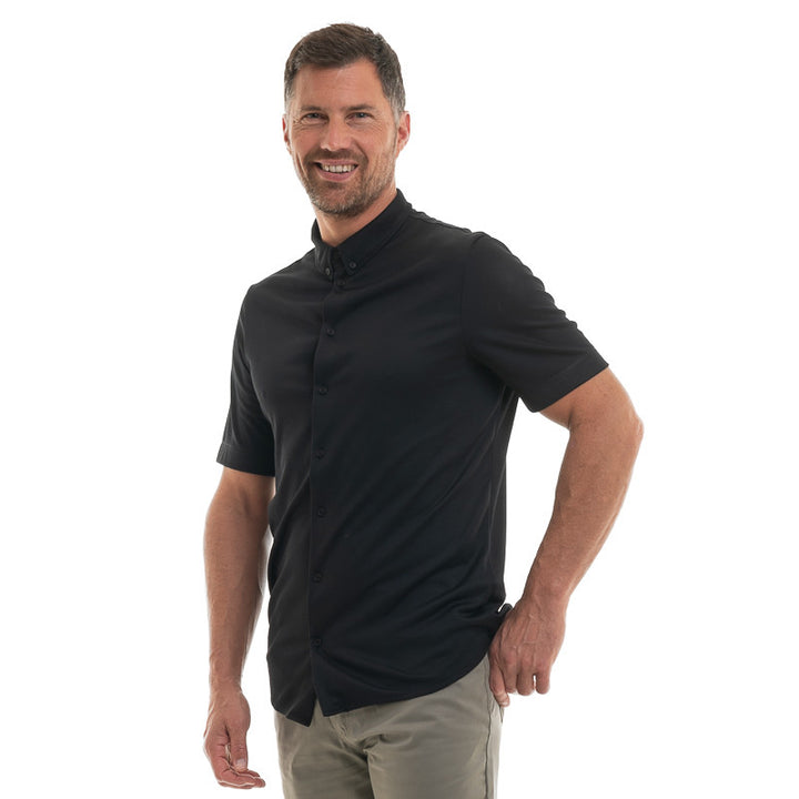 chemise de service noir