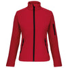 Veste de Travail Femme Softshell Rouge - KARIBAN