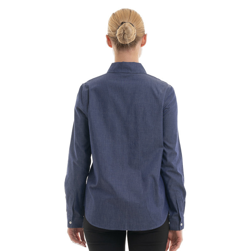 Dos chemise de service en jean